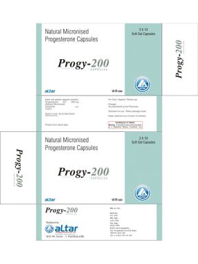 PROGY - 200 - Altar Pharmaceuticals Pvt. Ltd.