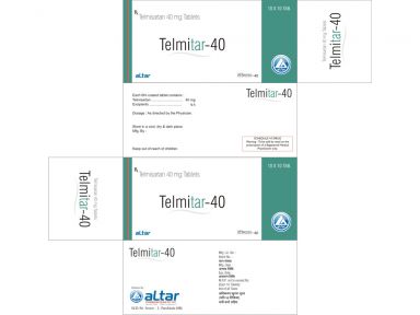 TELMITAR - 40 - Altar Pharmaceuticals Pvt. Ltd.