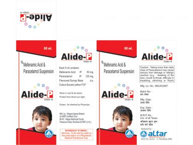 ALIDE - P - Altar Pharmaceuticals Pvt. Ltd.