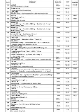 Altar MRP  List - 5 - Altar Pharma