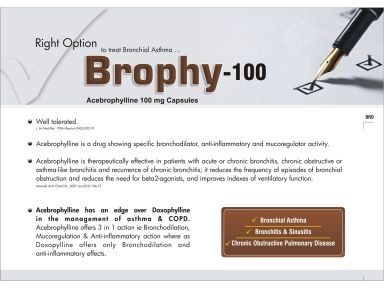 BROPHY - 100 - Altar Pharmaceuticals Pvt. Ltd.